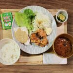 鶏のおかずの日替わり定食